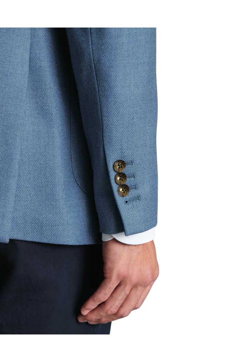Charles Tyrwhitt Wool Silk Jacket, Alternate, color, Denim Blue