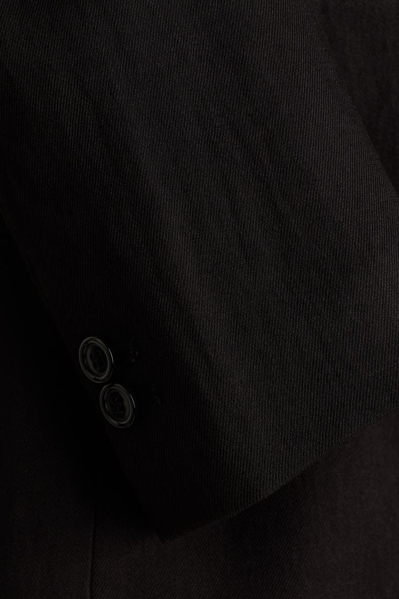 Single-breasted Blazer, Alternate, color, Black