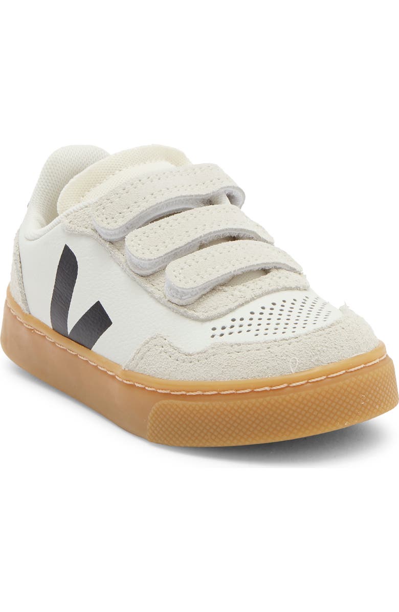 Veja Kids' V-90 O.T. Sneaker, Main, color, White Black Natural