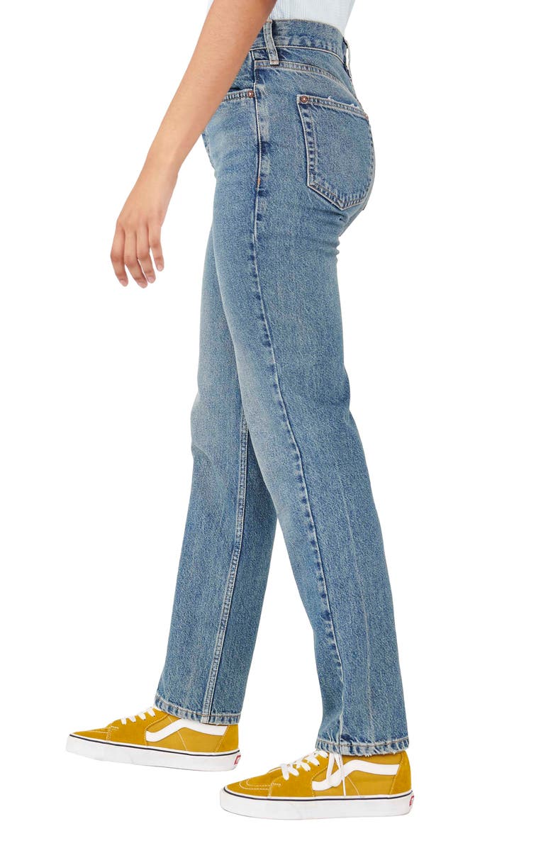 Free People We the Free The Lasso Straight Leg Jeans, Alternate, color,