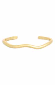 NORDSTROM RACK Demi Fine Wavy Cuff Bracelet