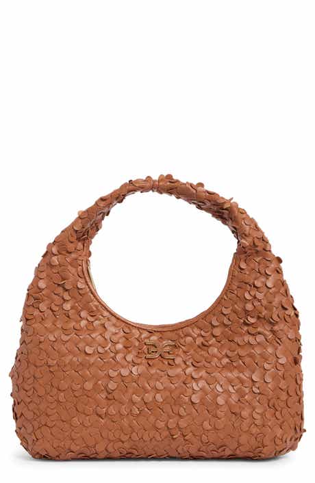 Sam Edelman Bianka Woven Leather Hobo Bag