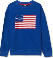 Lands' End Boys French Terry Crewneck Sweatshirt