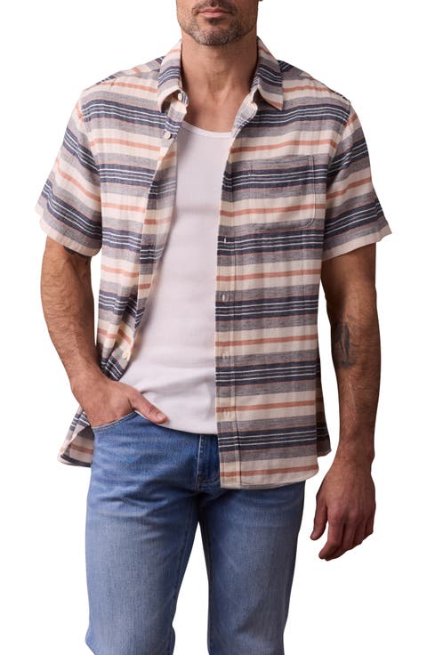 Freshwater Short Sleeve Button-Up Shirt