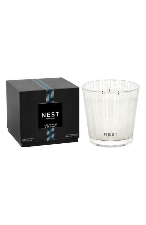 Ocean Mist & Sea Salt Three-Wick Scented Candle