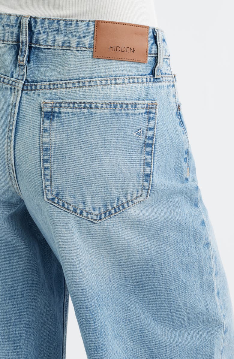 HIDDEN JEANS Low Rise Extra Wide Leg Jeans, Alternate, color, Medium Wash
