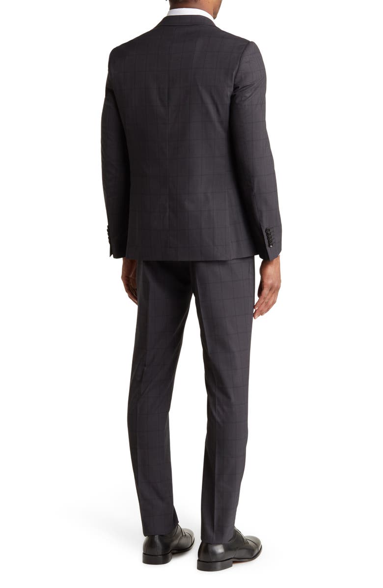 Tonal Plaid Suit