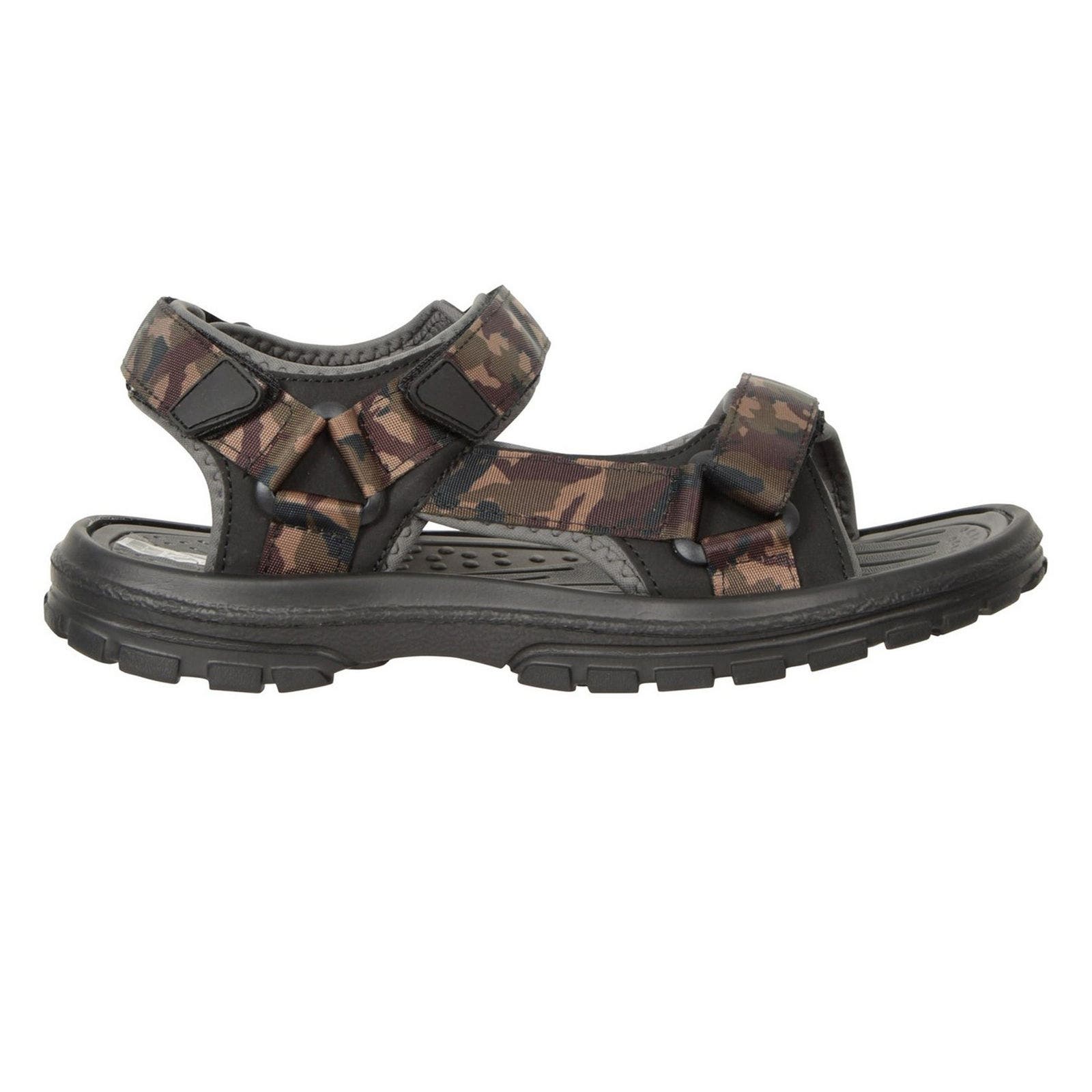 Crete Camo Sandals, Alternate, color, Green and Black
