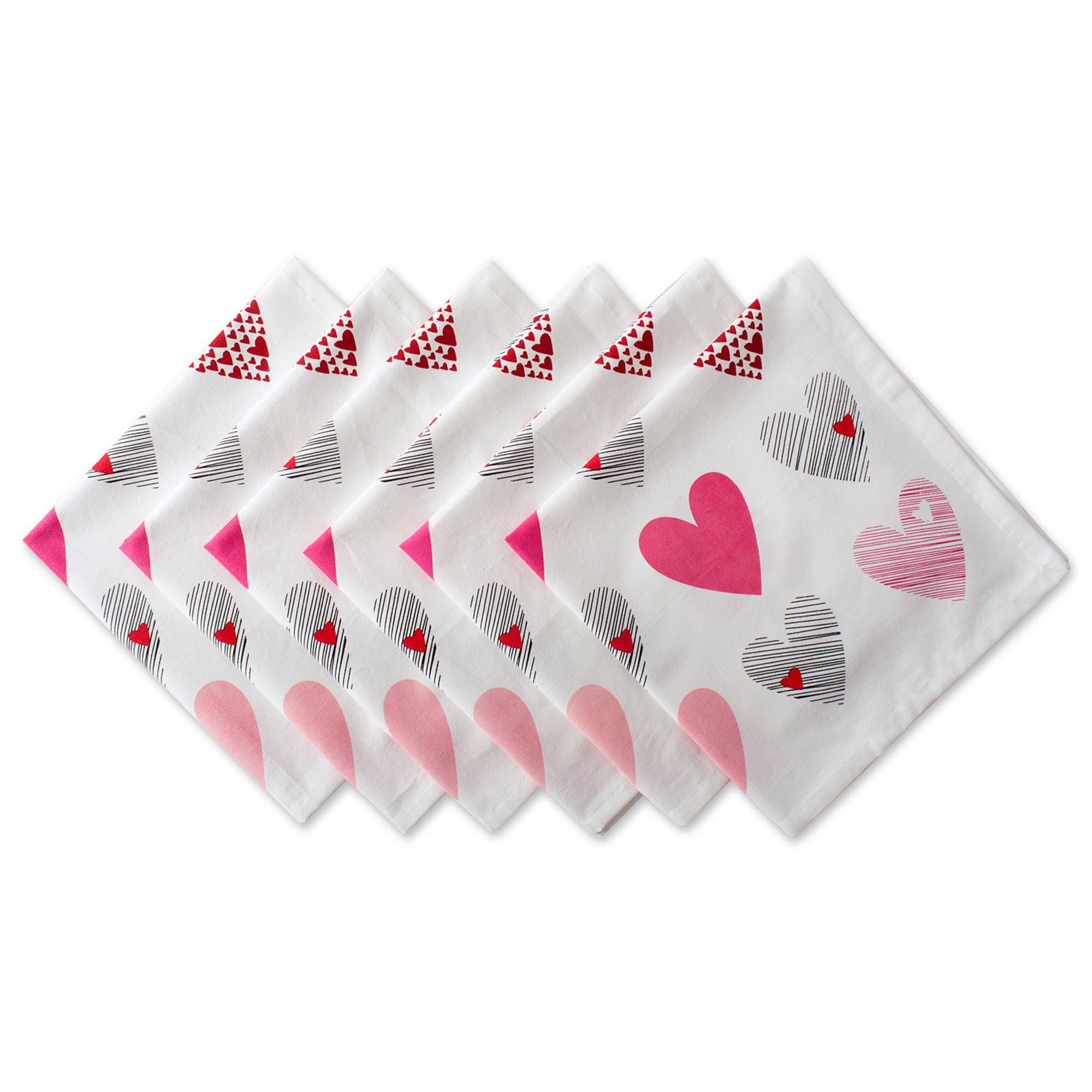 selected Hearts Collage Print