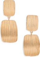 NORDSTROM RACK Ribbed Statement Drop Earrings