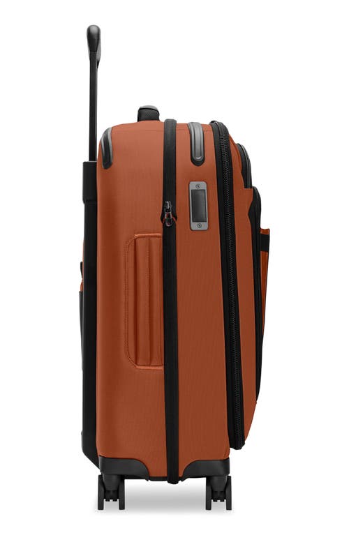 Briggs & Riley Zdx Essential 22-inch Expandable Carry-on Spinner Suitcase In Pattern