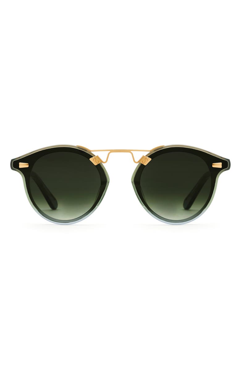 KREWE STL 63MM Round Sunglasses, Main, color, 