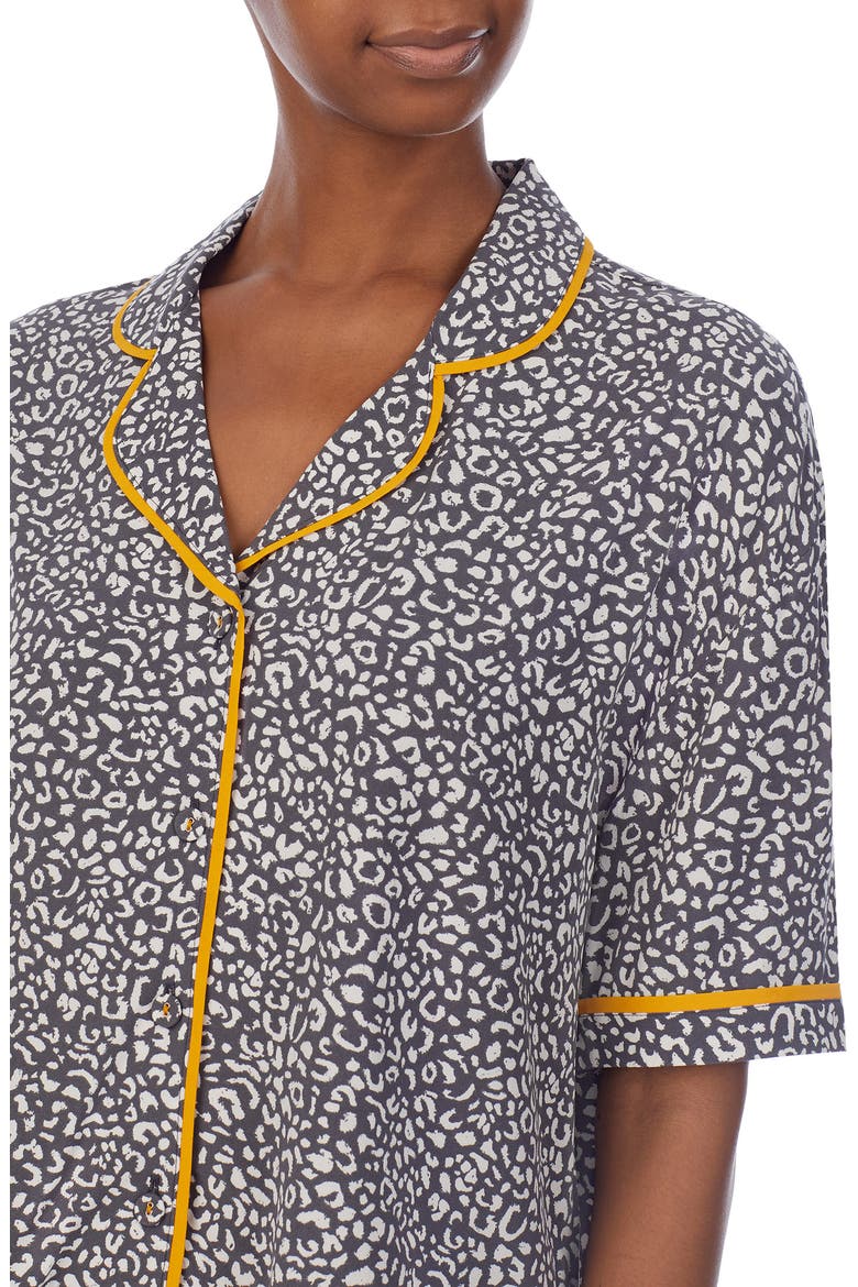 Pajama Top, Alternate, color, GREY PRINT