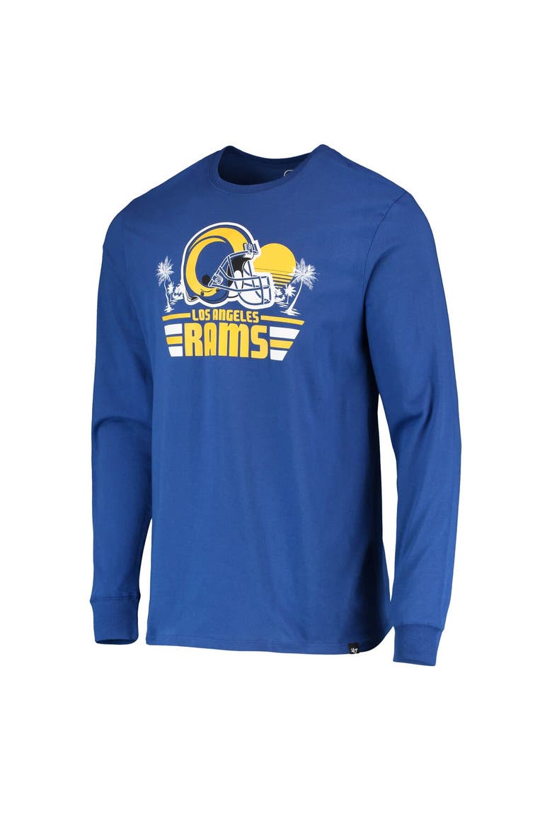Men's '47 Royal Los Angeles Rams Regional Super Rival Long Sleeve T-Shirt, Alternate, color, Royal