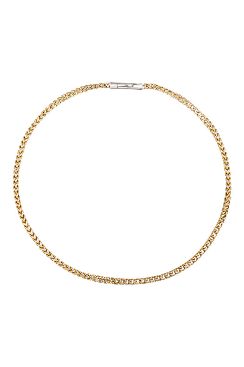 Men's Morris Two-Tone Chain Link Necklace, Main, color, GOLD