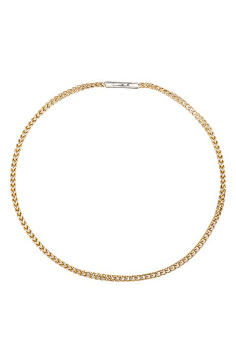 Men's Morris Two-Tone Chain Link Necklace