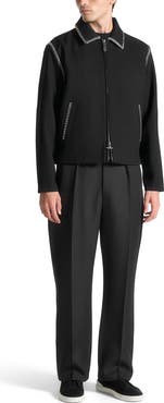 Manière De Voir Alex Whipstitch Twill Boxy Jacket