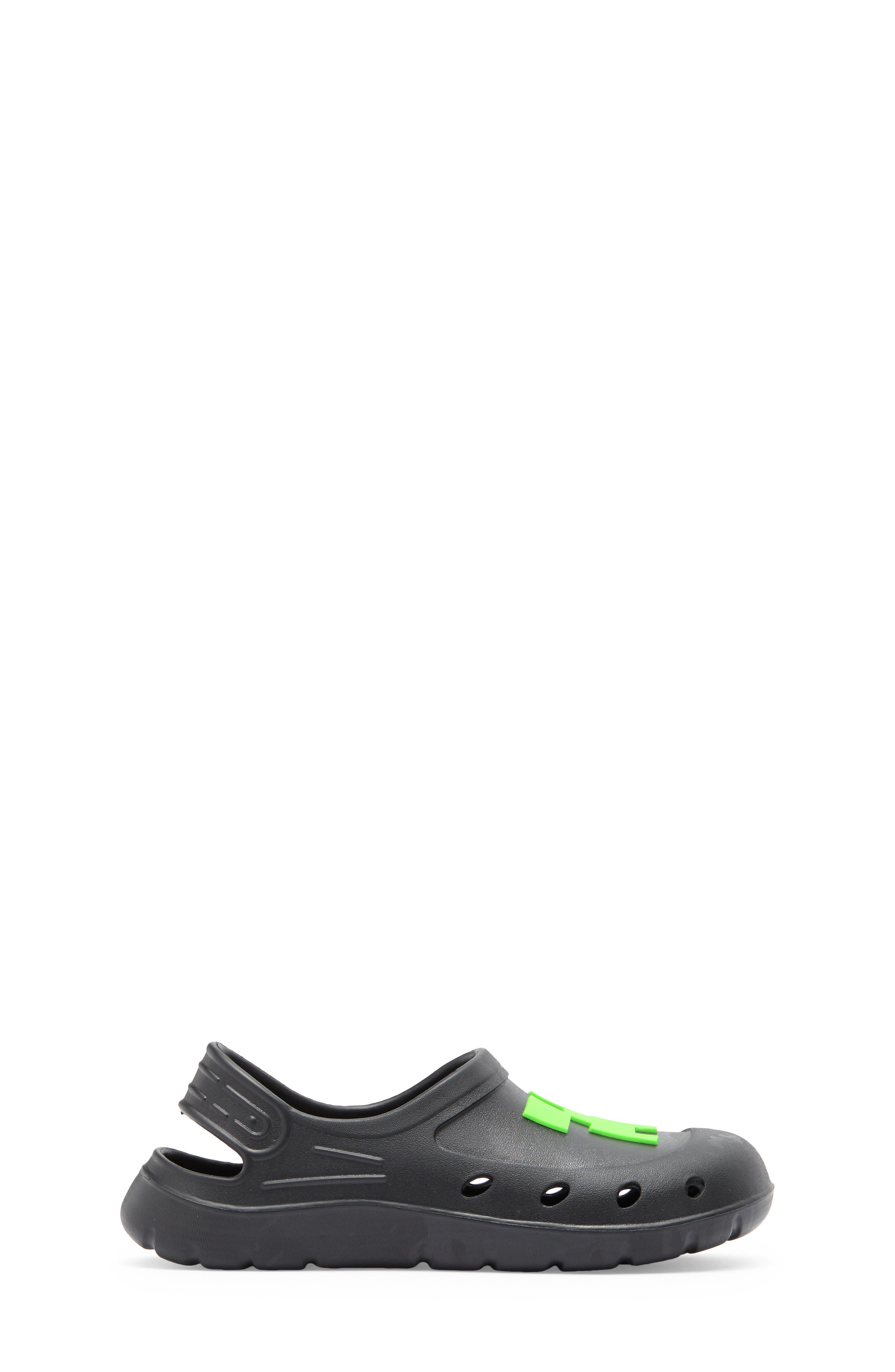 SG Footwear Kids' Minecraft<sup>®</sup> Molded Clog, Alternate, color, Black