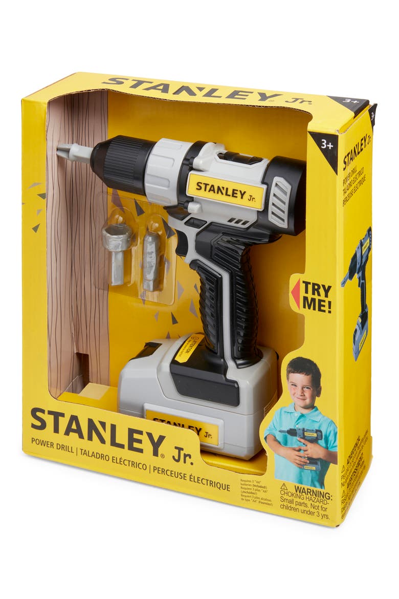 Pretend Play Battery Operated Drill, Alternate, color, YELLOW & BLACK
