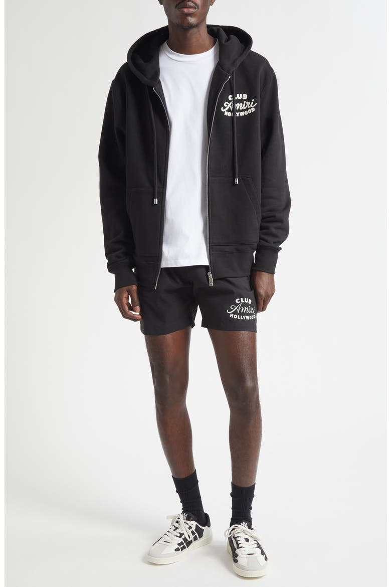 Club Amiri Swim Trunks, Alternate, color, BLACK