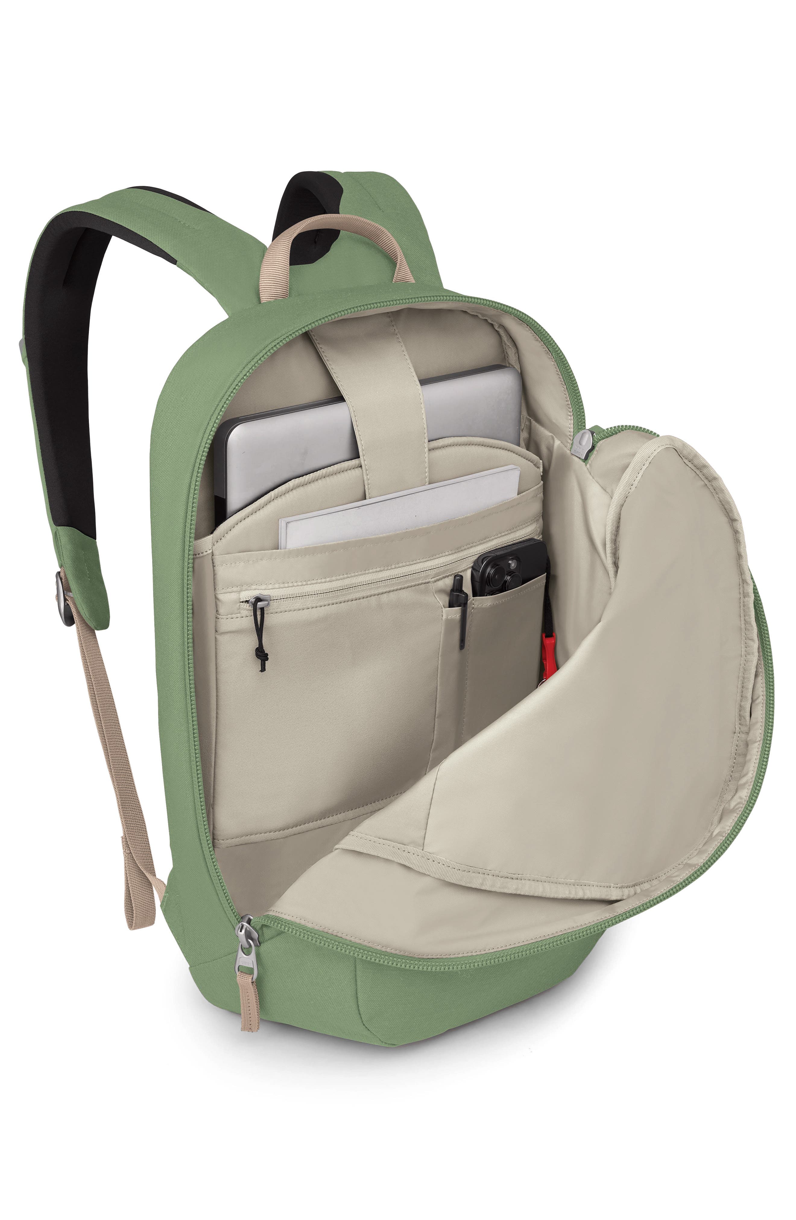 Osprey Large Arcane 21-Liter Commuter Backpack, Alternate, color, Botanica