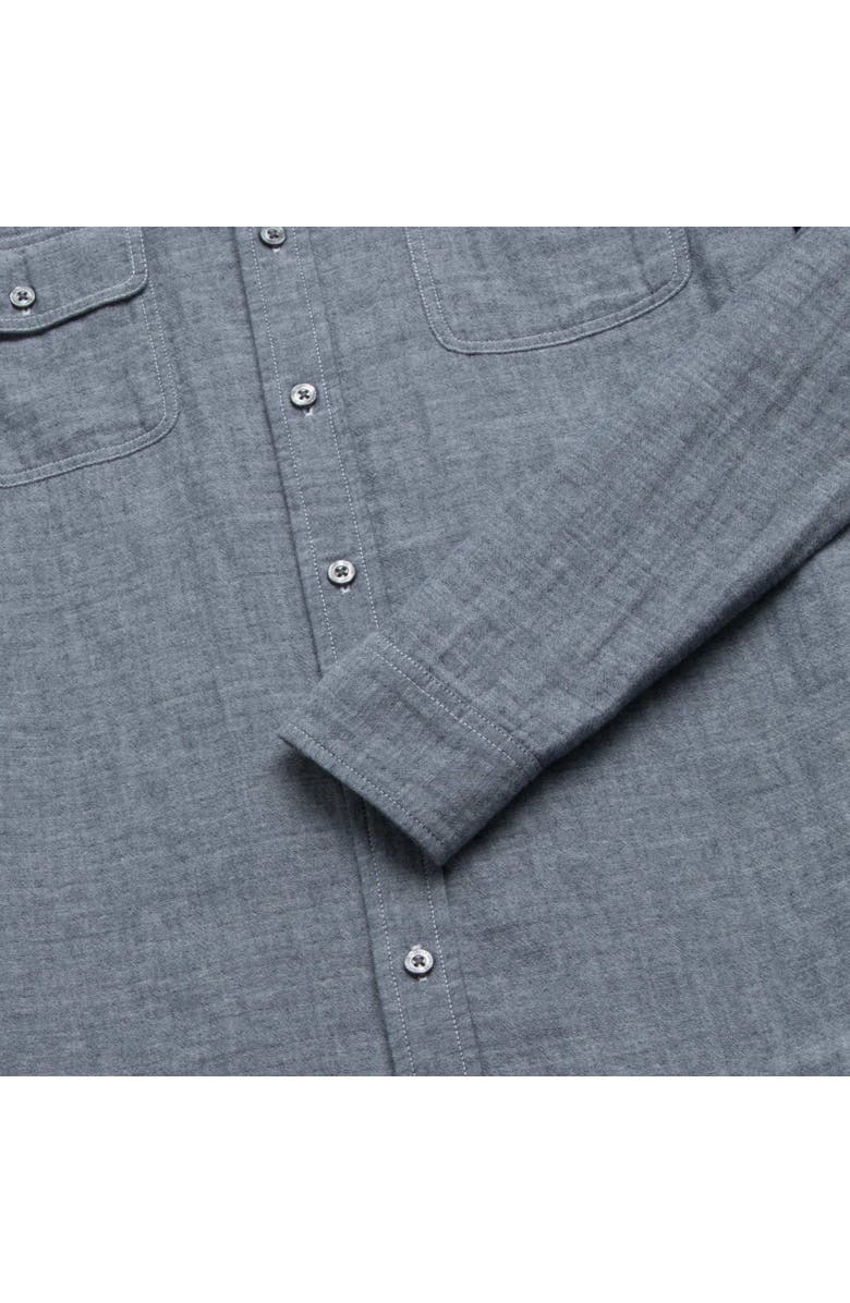 Surfside Supply Co. Zhu Double Gauze Shirt, Alternate, color, Navy