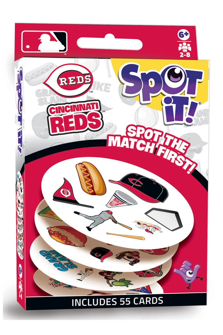 Cincinnati Reds Spot It! Card Game, Main, color, Multicolor