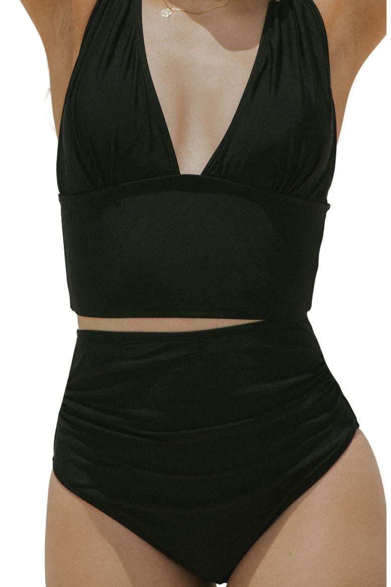 Midnight High Waisted Bottoms, Main, color, Black