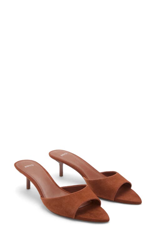 Mango Kitten Heel Sandal