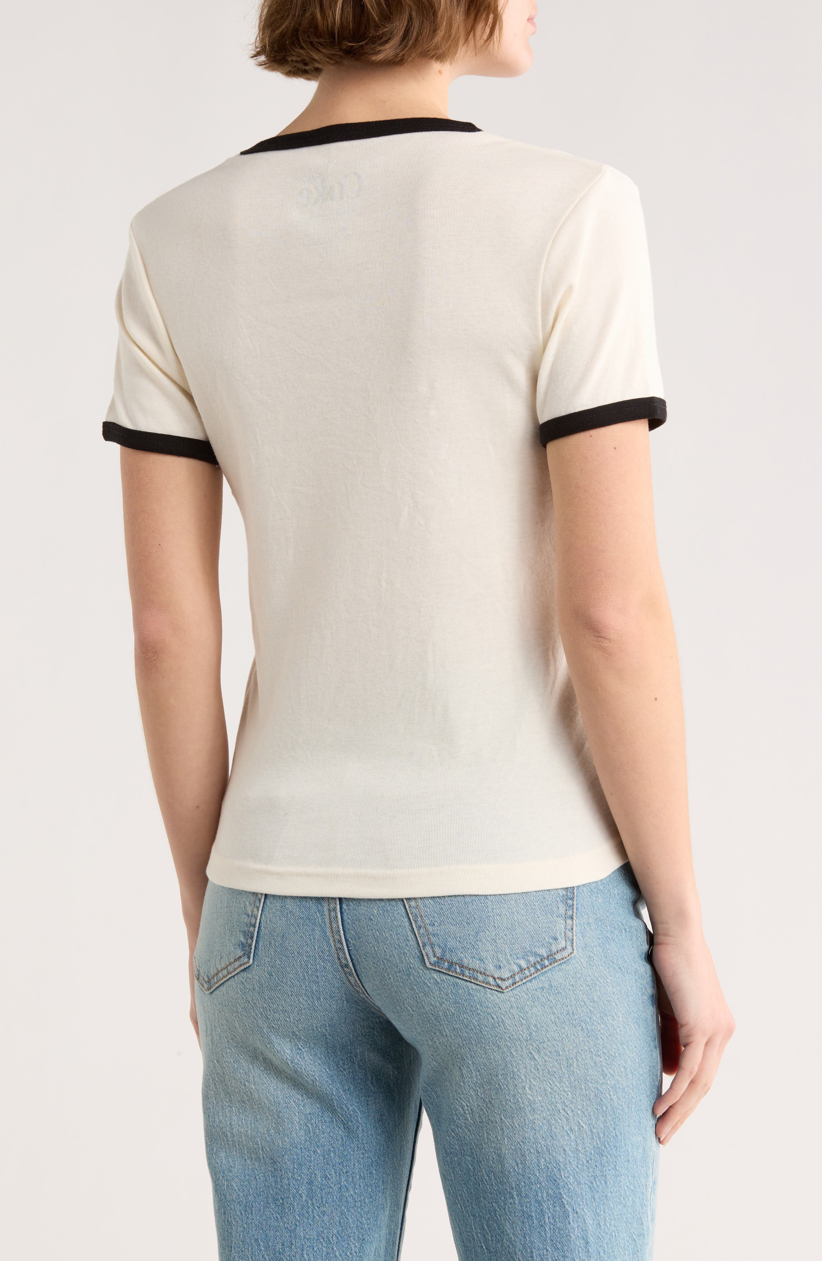 Diet Coke Ringer Graphic T-Shirt - image 2