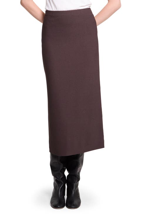 Slim Midi Skirt