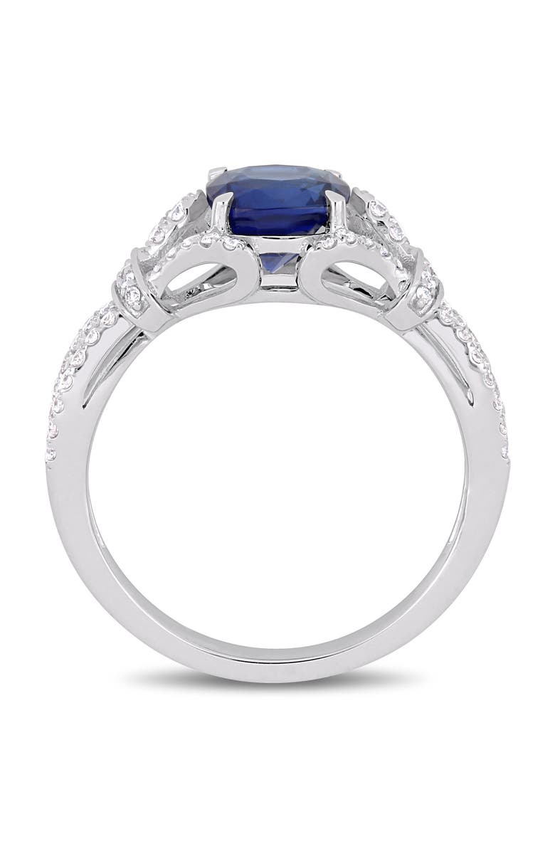 Julianna B. Sapphire & Diamond Vintage Ring 14k, Alternate, color,