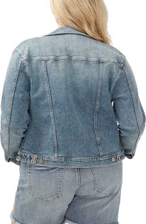 SILVER JEANS CO. SILVER JEANS CO. FITTED DENIM JACKET