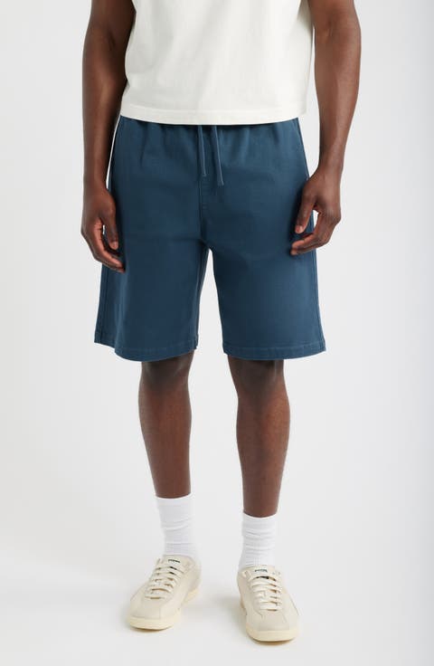 Peninsula Cotton Twill Drawstring Shorts
