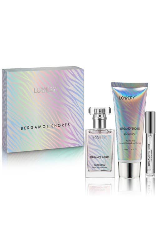 Lovery 3-pc. Bergamot Shores Eau De Parfum Gift Set With Body Lotion In Transparent