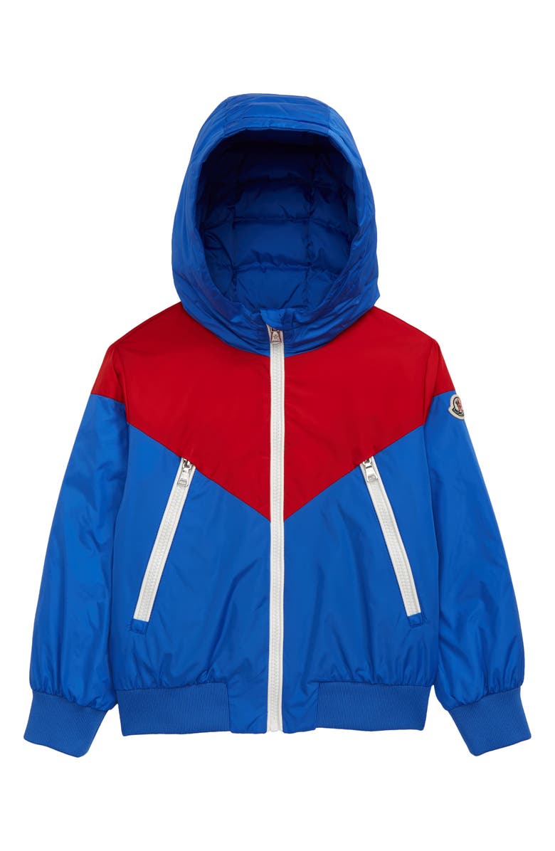 Moncler Kids' Bukret Down Reversible Jacket, Main, color, 