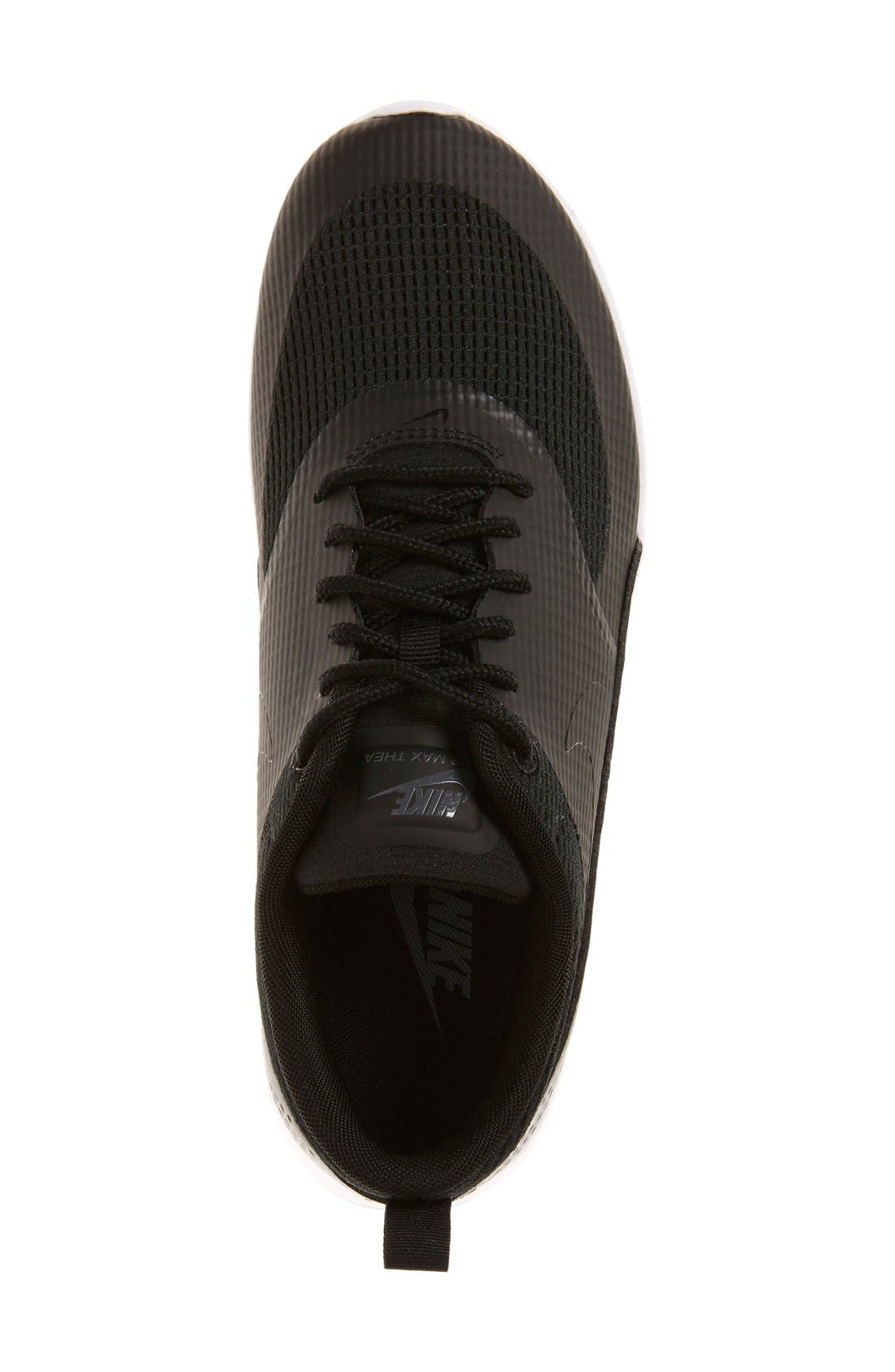 'Air Max Thea' Sneaker, Alternate, color, BLACK/ BLACK