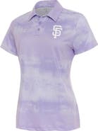 ANTIGUA Women's Antigua  Purple San Francisco Giants Render Polo