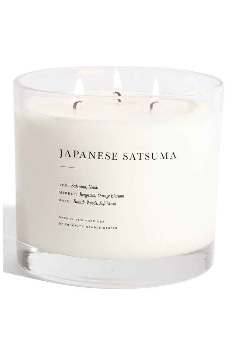 Japanese Satsuma XL 3-Wick Candle, Main, color, JAPANESE SATSUMA
