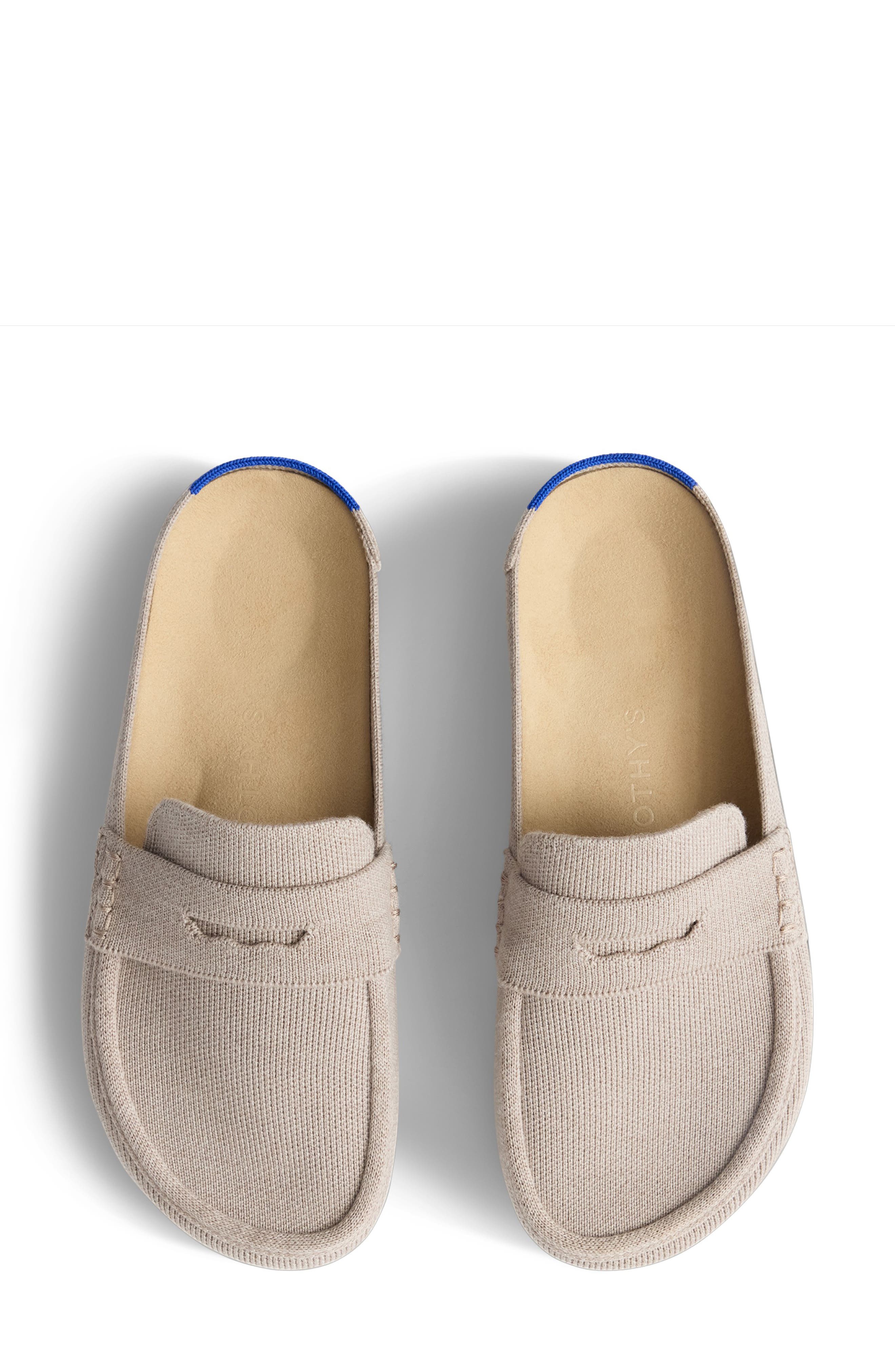 The Penny Clog, Alternate, color, DOVE