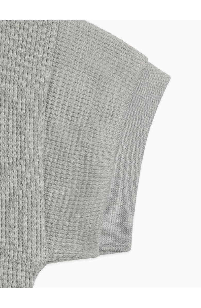 Colored Organics Ali Organic Waffle Short Sleeve Tee, Alternate, color, Mist