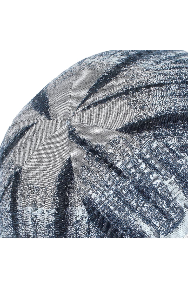 Elaine Smith Shibori Indoor & Outdoor Woven Accent Orb Pillow, Alternate, color, Blue