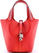 Pre-Owned Hermes Picotin Lock Bag Tressage Epsom PM