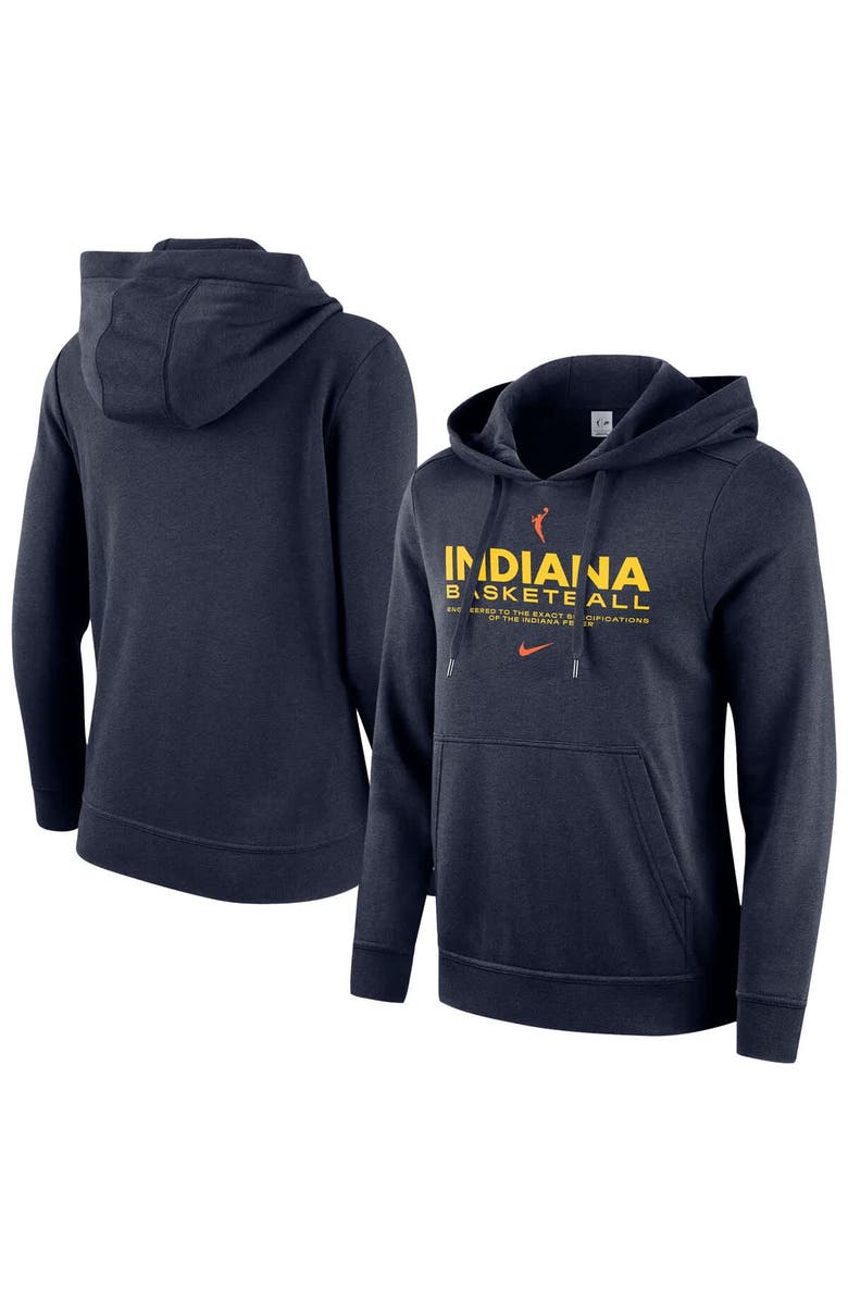 Nike Women's Nike  Navy Indiana Fever Club City Pullover Hoodie, Alternate, color, 