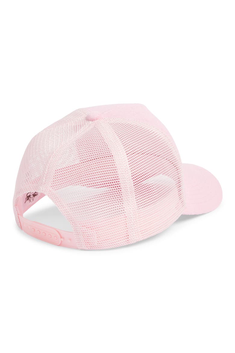 Be Mine Trucker Hat, Alternate, color, PINK