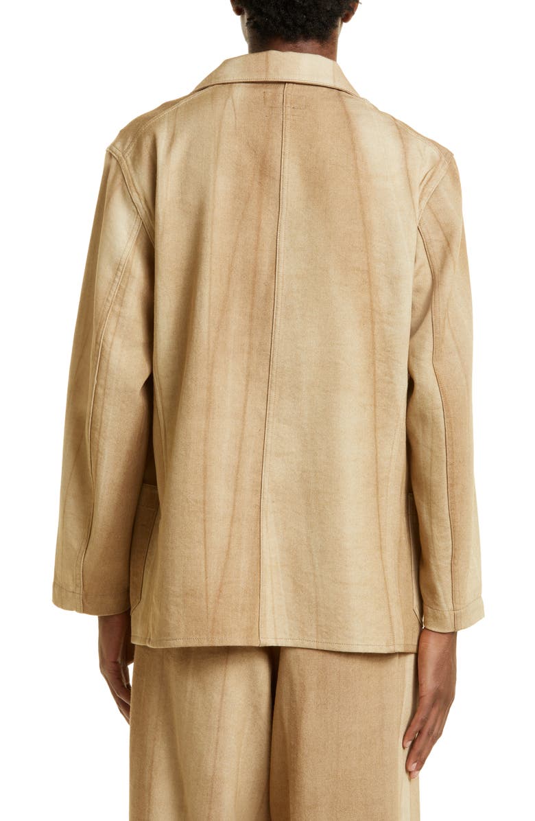 BEAMS 3B Work Madra Dye Wool Blend Jacket, Alternate, color, 