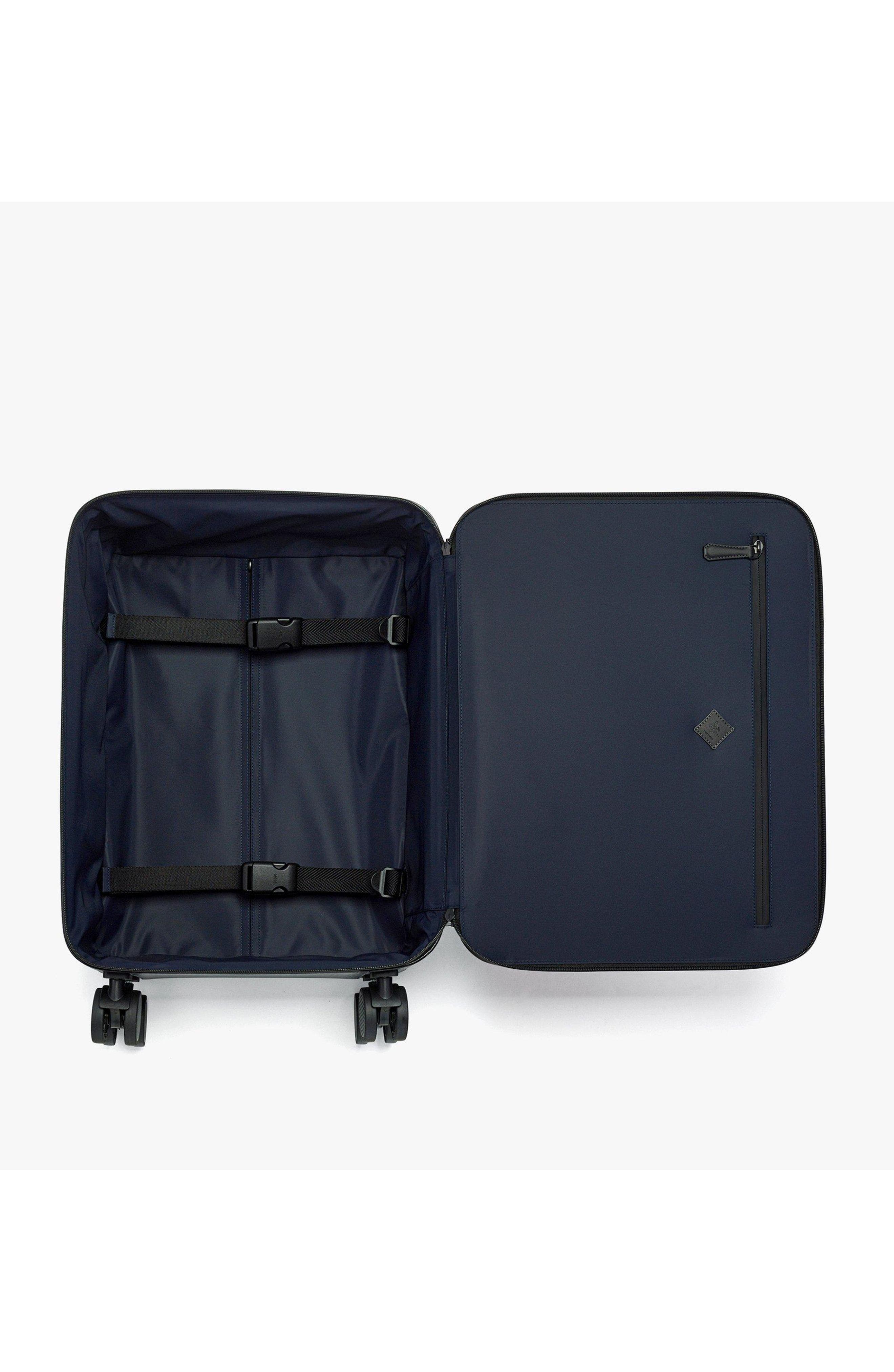 MCM Ottomar Cabin Trolley in Visetos, Alternate, color, Black