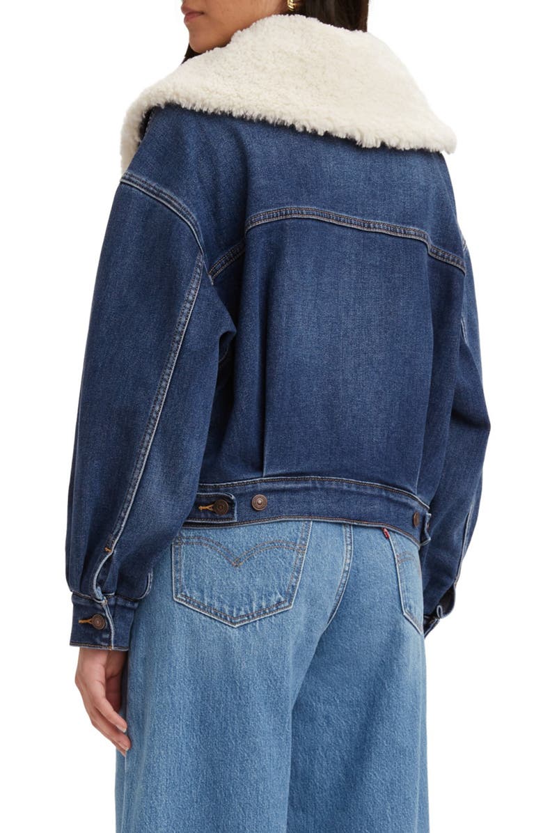 Levi's<sup>®</sup> Warm Baby Bubble Trucker Jacket, Alternate, color, 