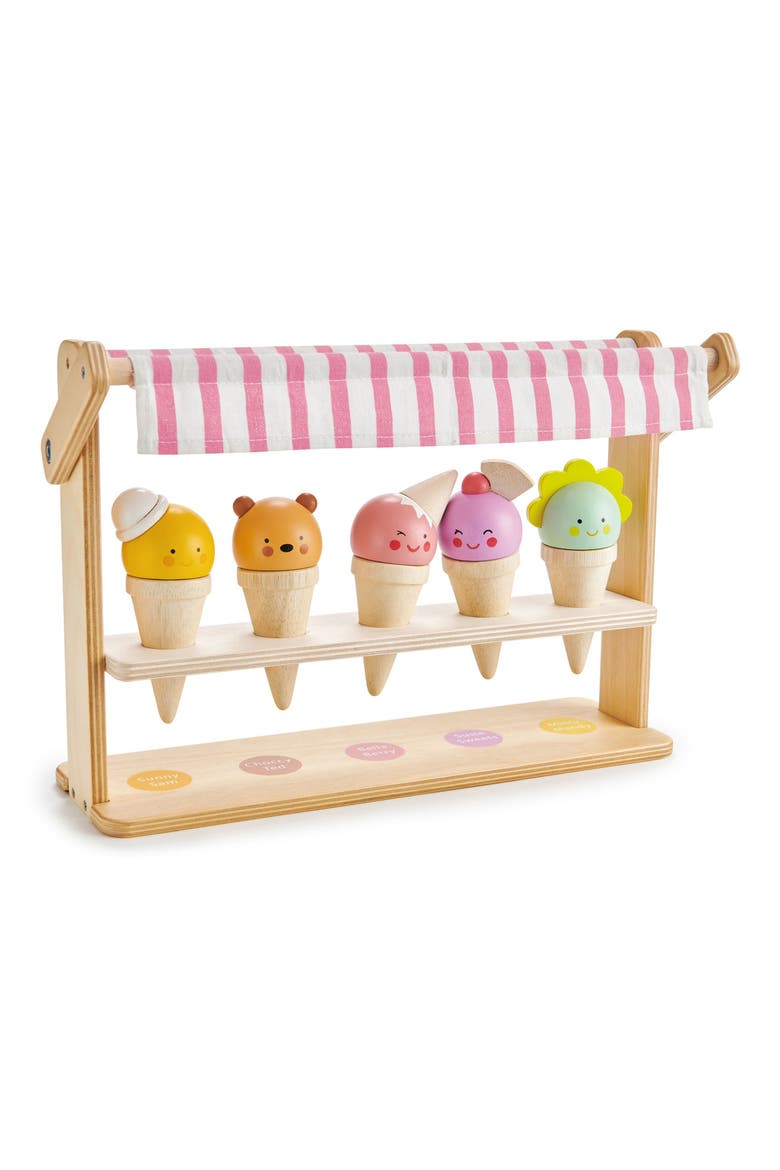 Scoops & Smiles Ice Cream Cone Stand Set, Alternate, color, MULTI