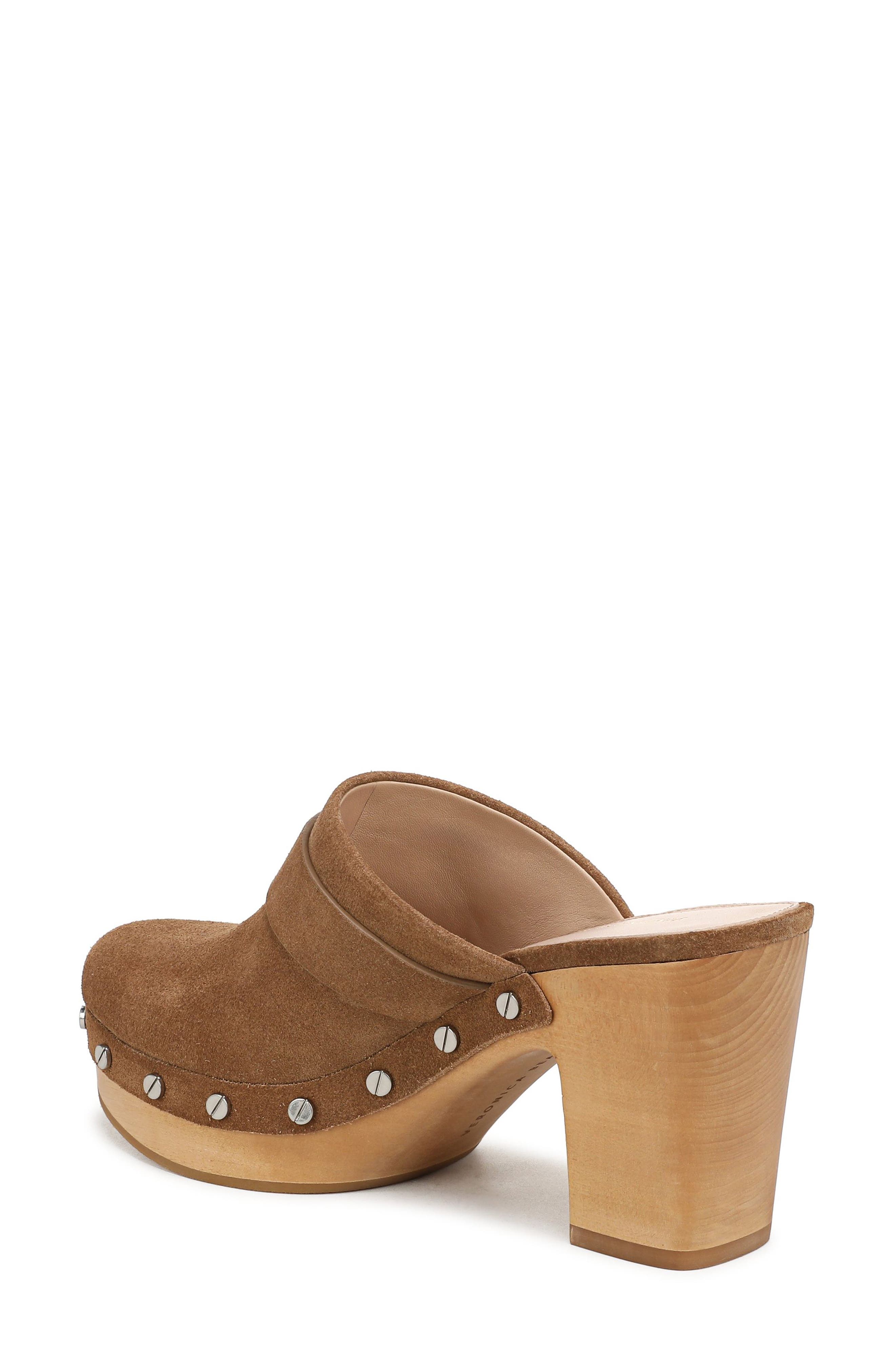 Larken Clog, Alternate, color, CHESTNUT SUEDE